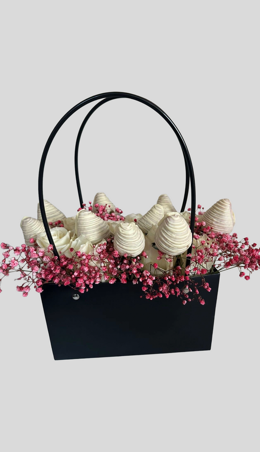 Aardbeien Chocolade Boeket