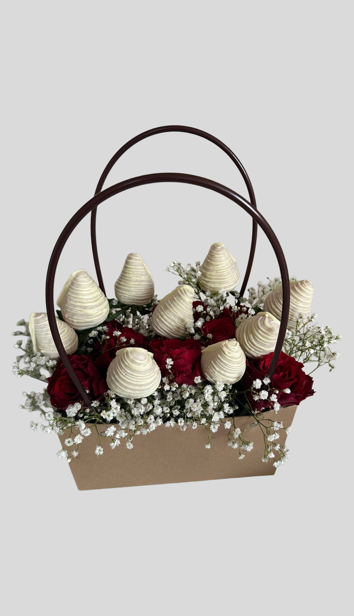 Aardbeien Chocolade Boeket