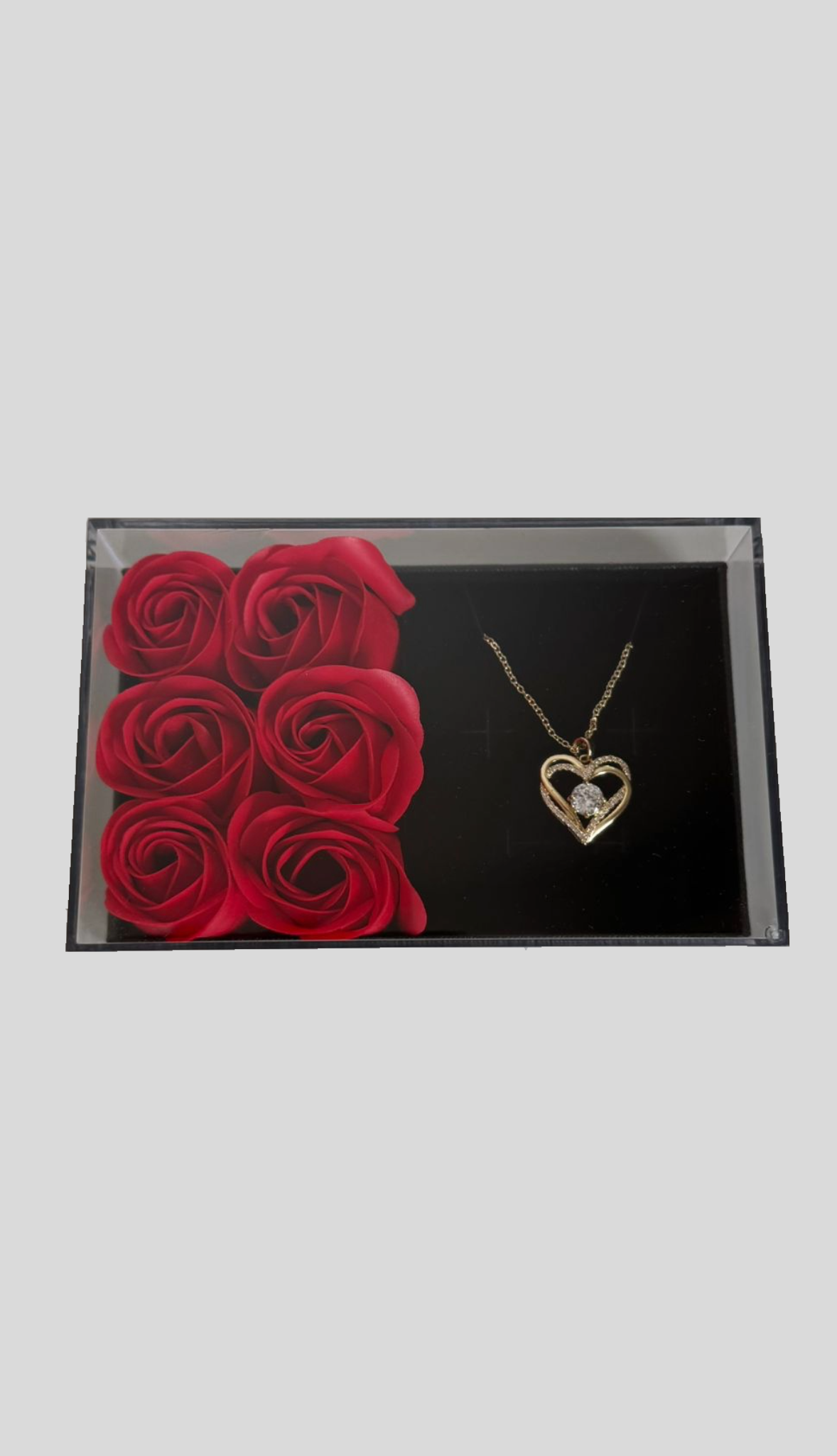 Rozenbox met ketting